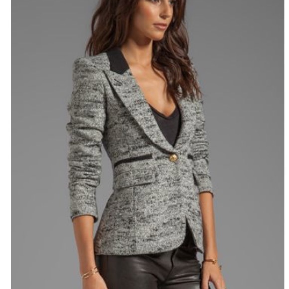 Smythe Jackets & Blazers - SMYTHE Tweed Jacket